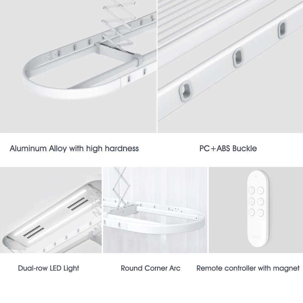 Aqara Smart WiFi Multifunction Drying Rack Lite Xiaomi APP Control